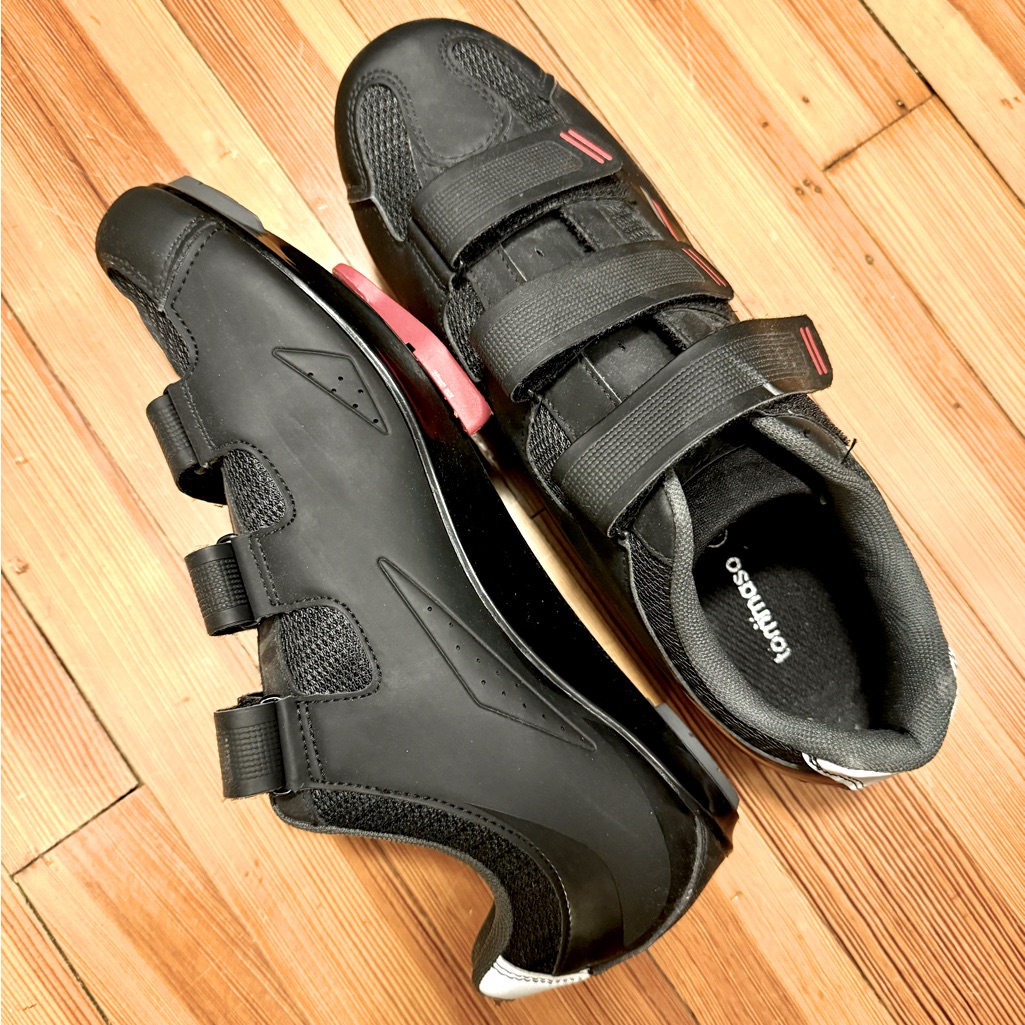 Worn Once Tommaso Strada Mens Indoor Cycling  Peloton Shoes With Cleats